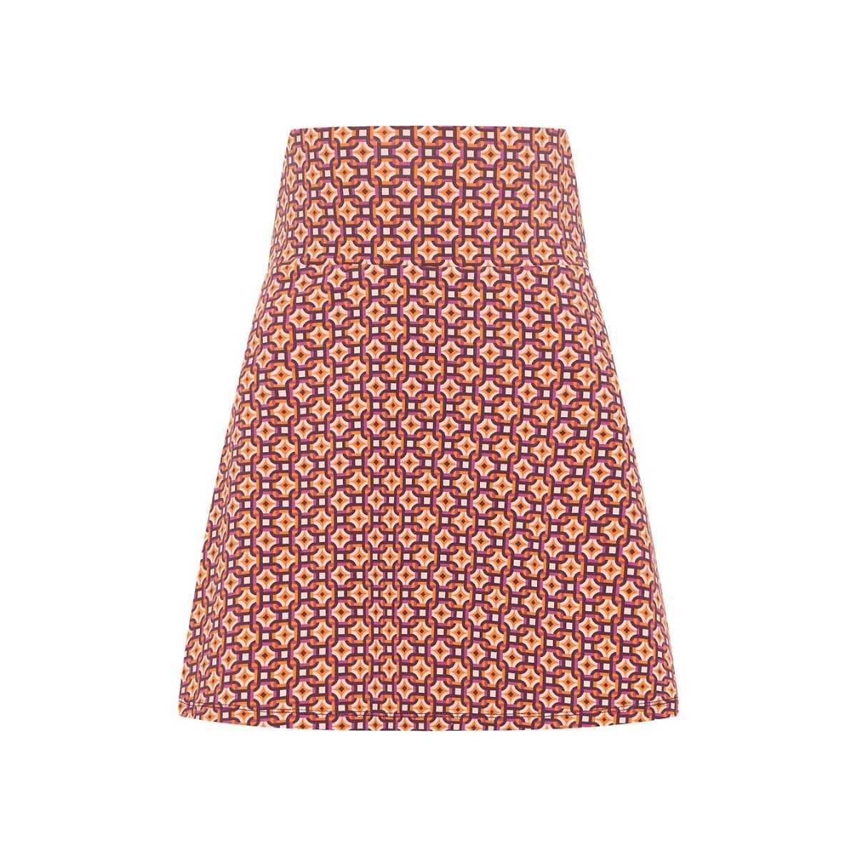 Jupe pour femme, motif "Moderne", coton bio, GOTS
