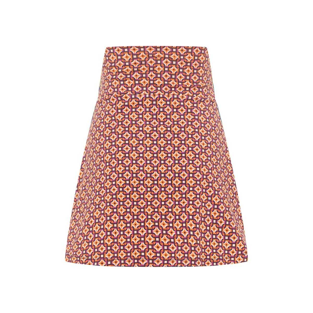 Jupe pour femme, motif "Moderne", coton bio, GOTS