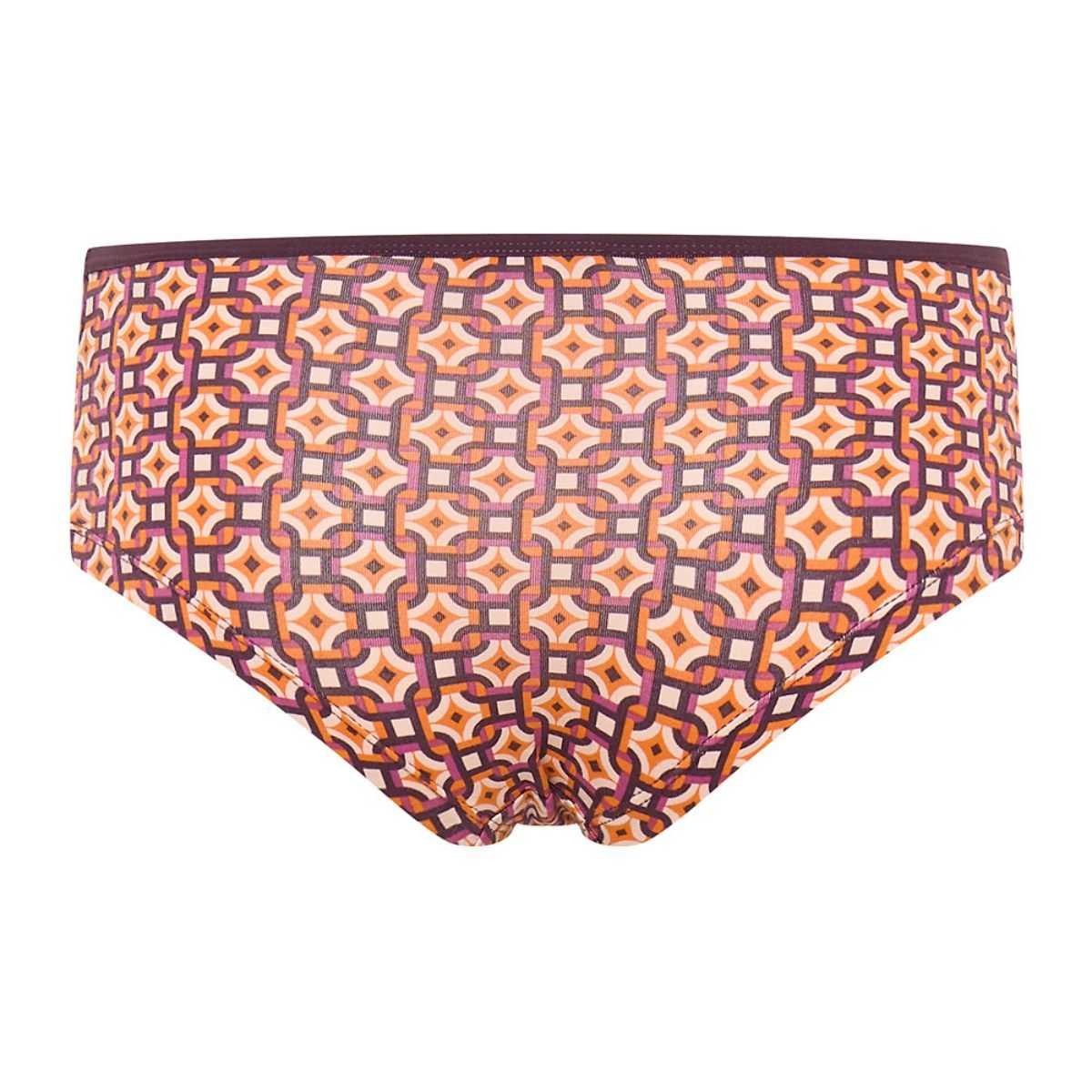 Culotte à motif pour femme, coton bio, GOTS