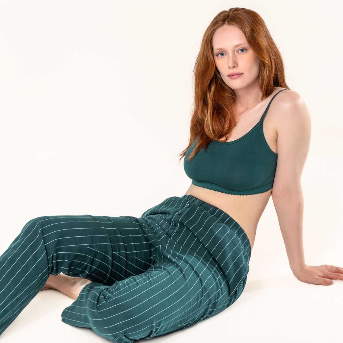 Lot de 2 brassières "PIPPA" coton bio, GOTS et VEGAN