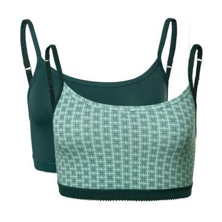 Lot de 2 brassières "PIPPA" coton bio, GOTS et VEGAN