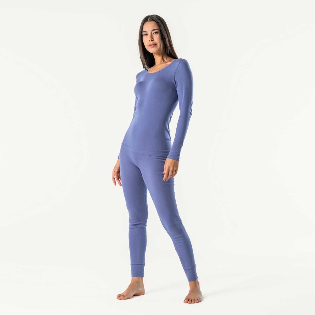 Maillot de corps "JOHANNA" manches longues, 100% coton bio, GOTS et VEGAN