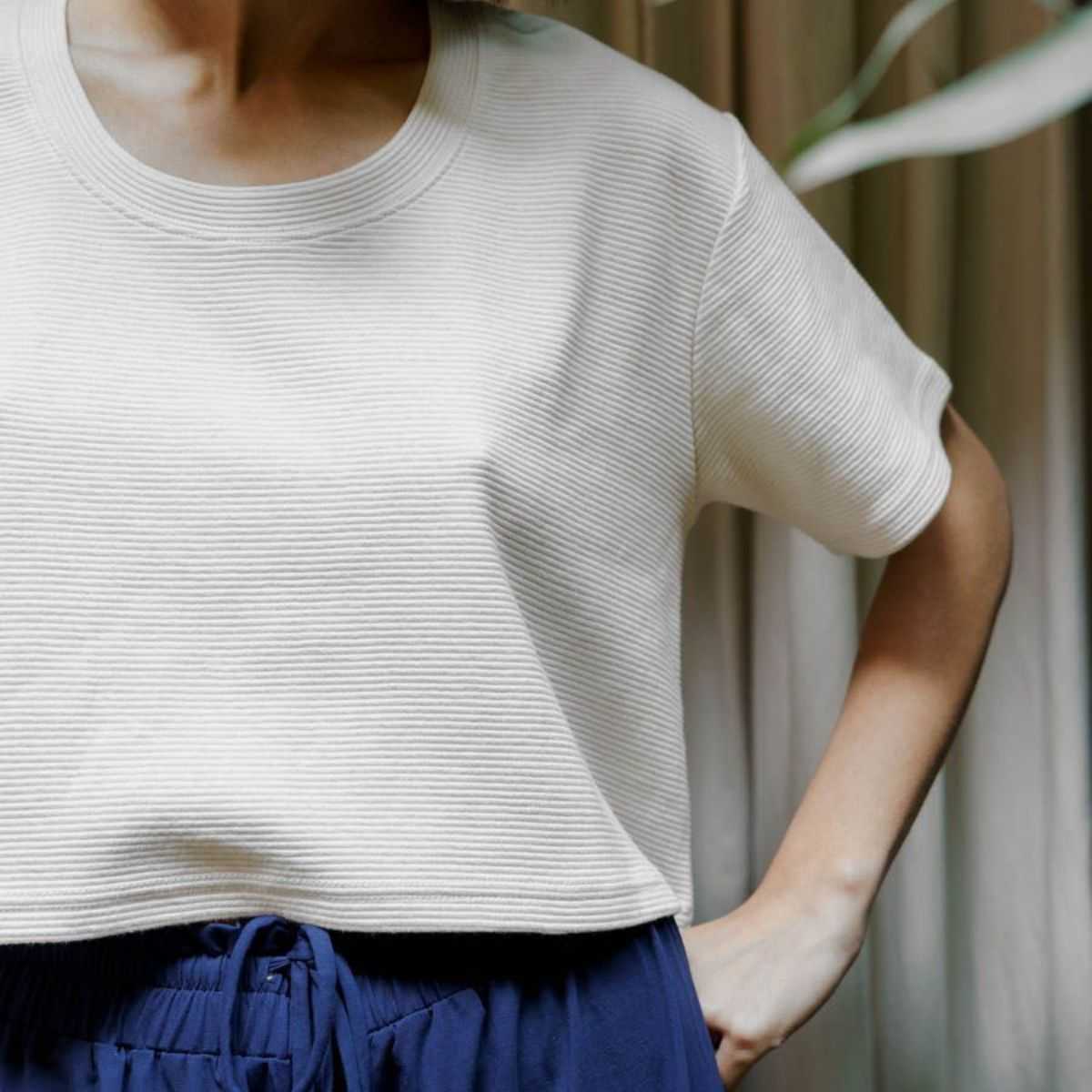 T-shirt boxy "CHAMMA" 100 % coton bio, Muùne