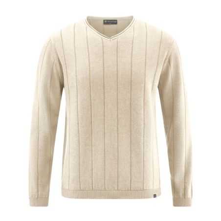 Pull à rayures en chanvre pour homme