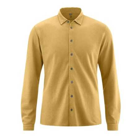 Chemise à manches longues avec col