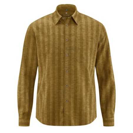 Chemise homme rayé, élégante en chanvre