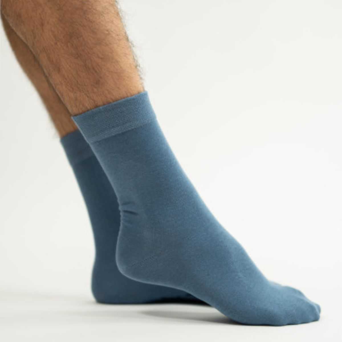 Chaussettes bleu atlantique