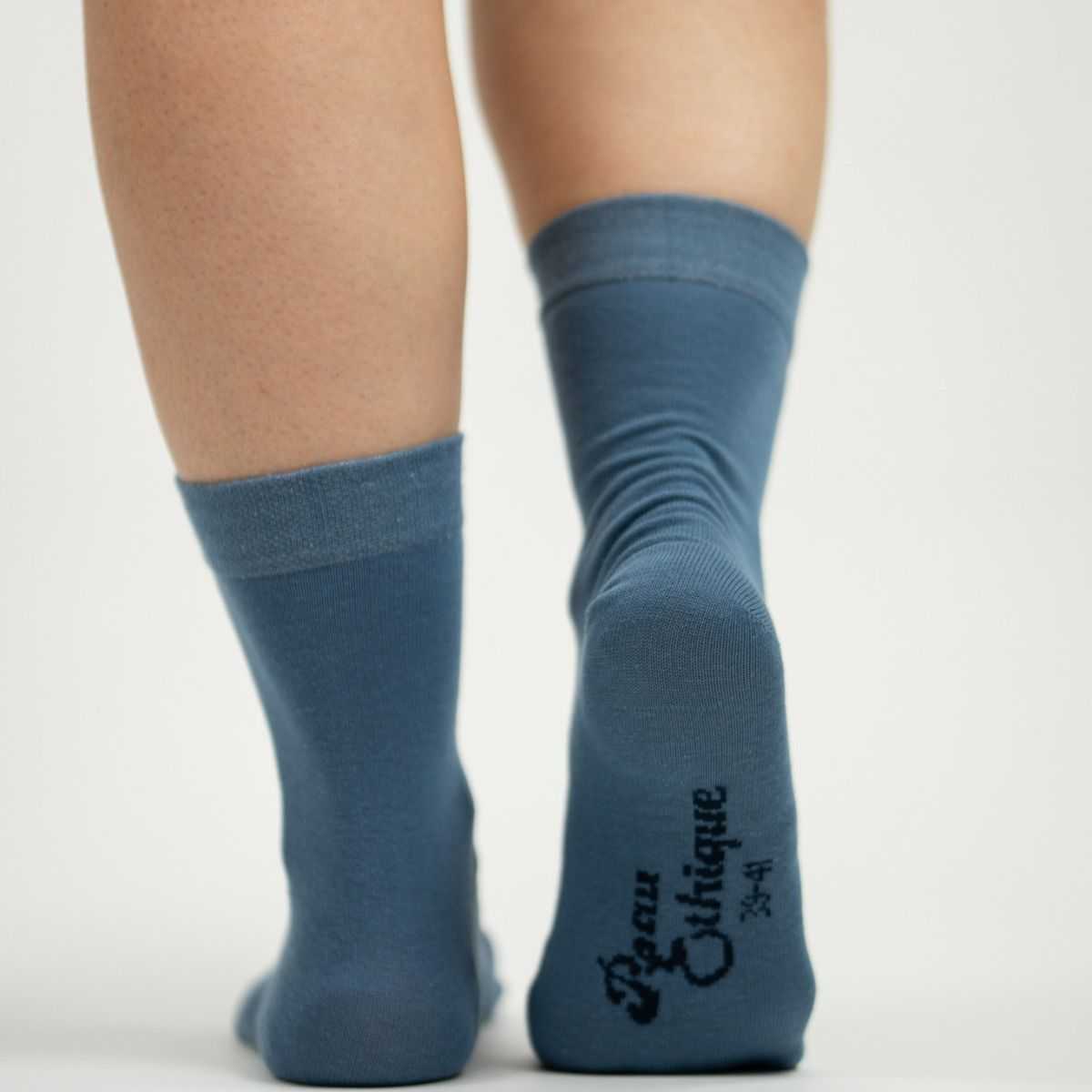 Chaussettes bleu atlantique