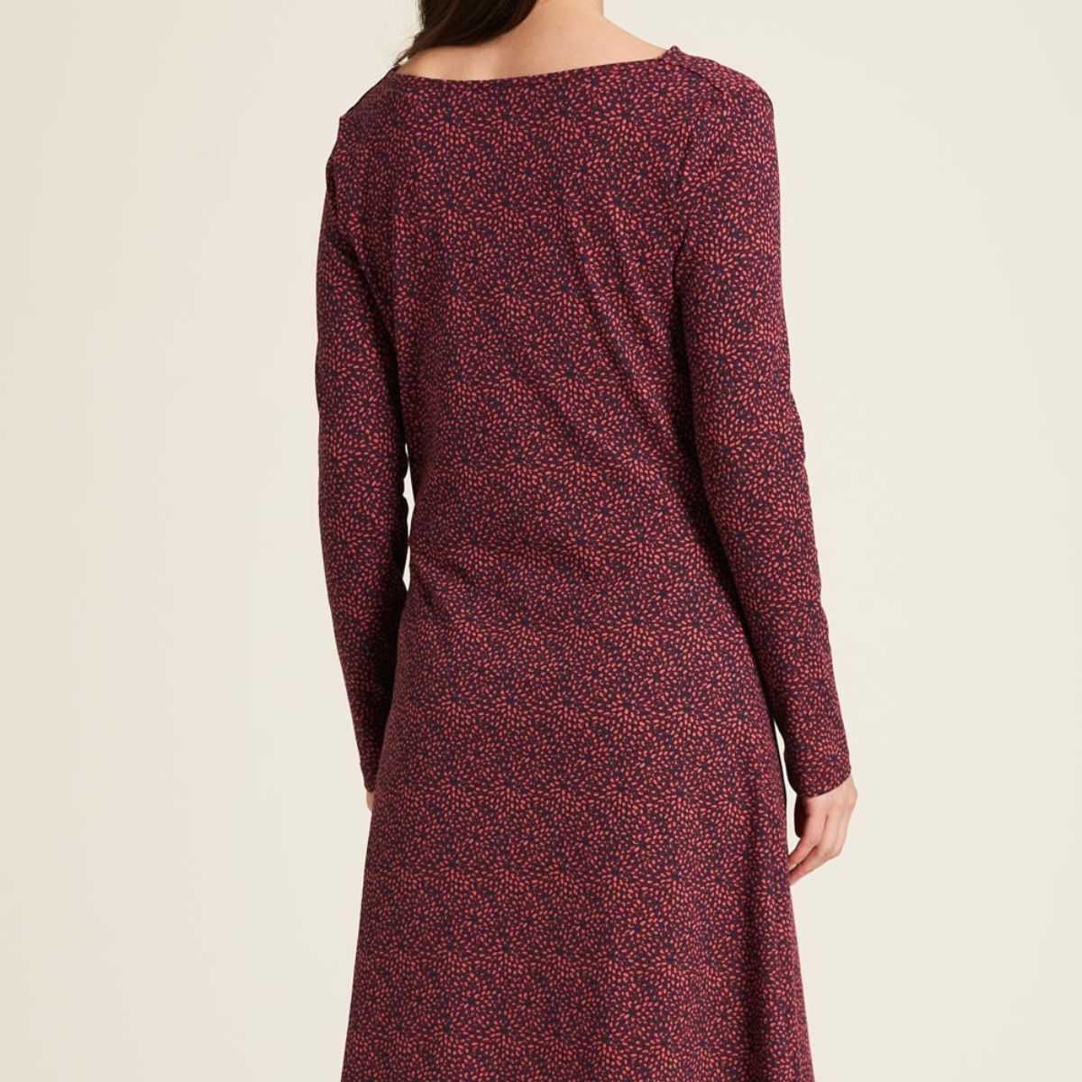 Robe en jersey courte en coton