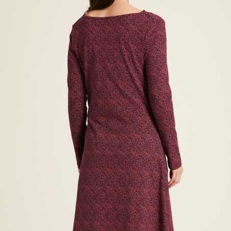 Robe en jersey courte en coton