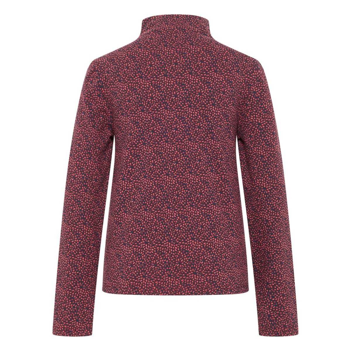Chemisier rouge en Jersey coton bio
