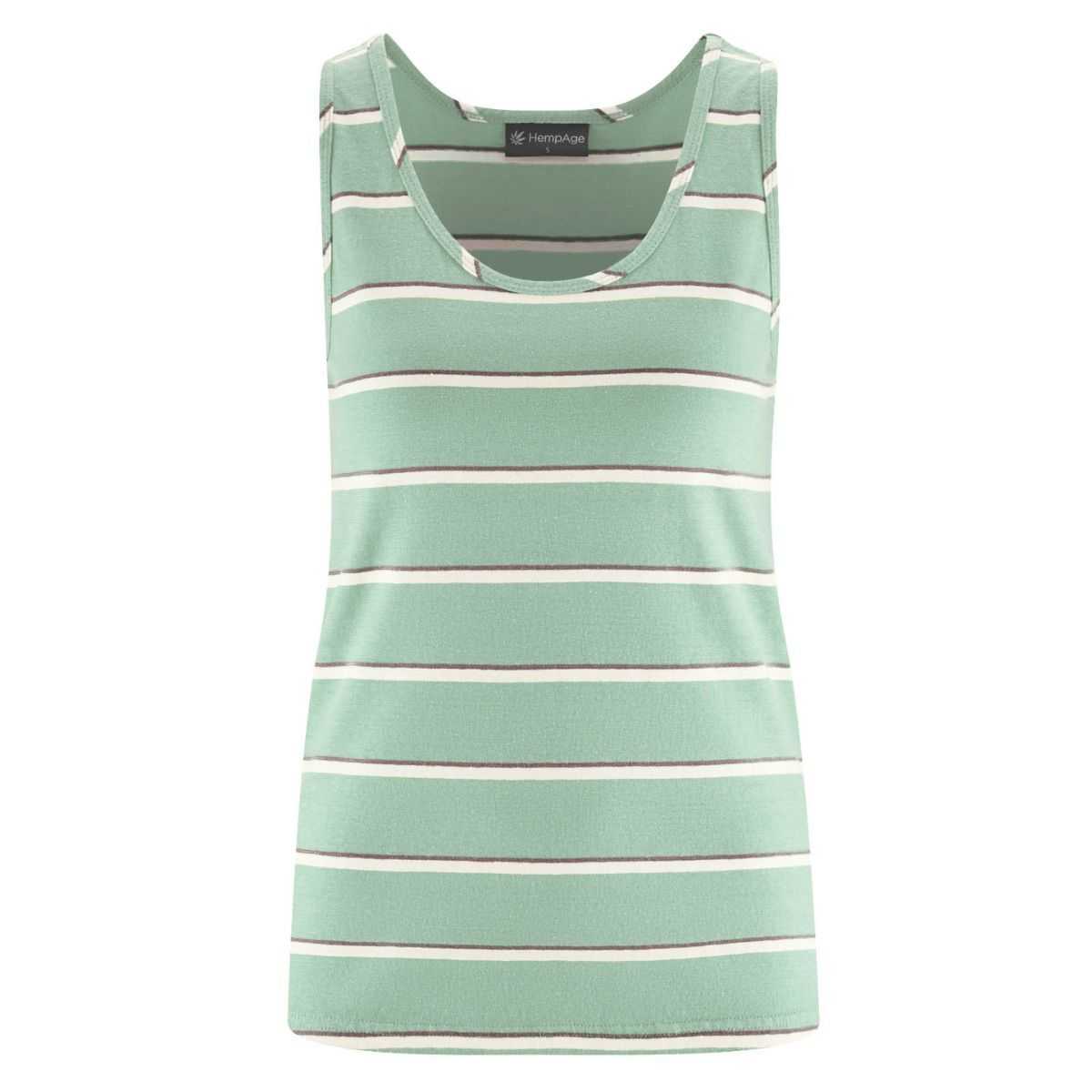 Débardeur Rayé Chanvre