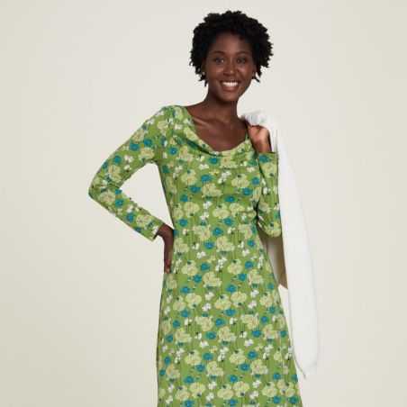 Robe en jersey femme vertecolcascade 3