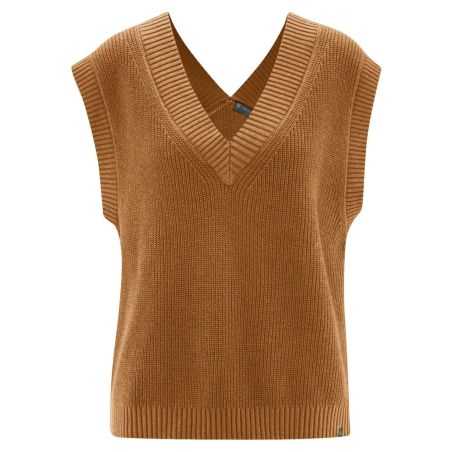 Pull Sans Manches Col V Femme 6