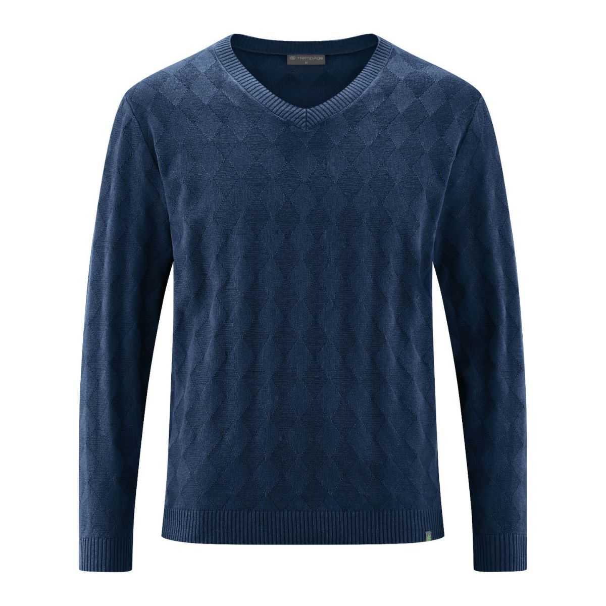 Pull Col V Motif losanges Pull Col V Motif losanges