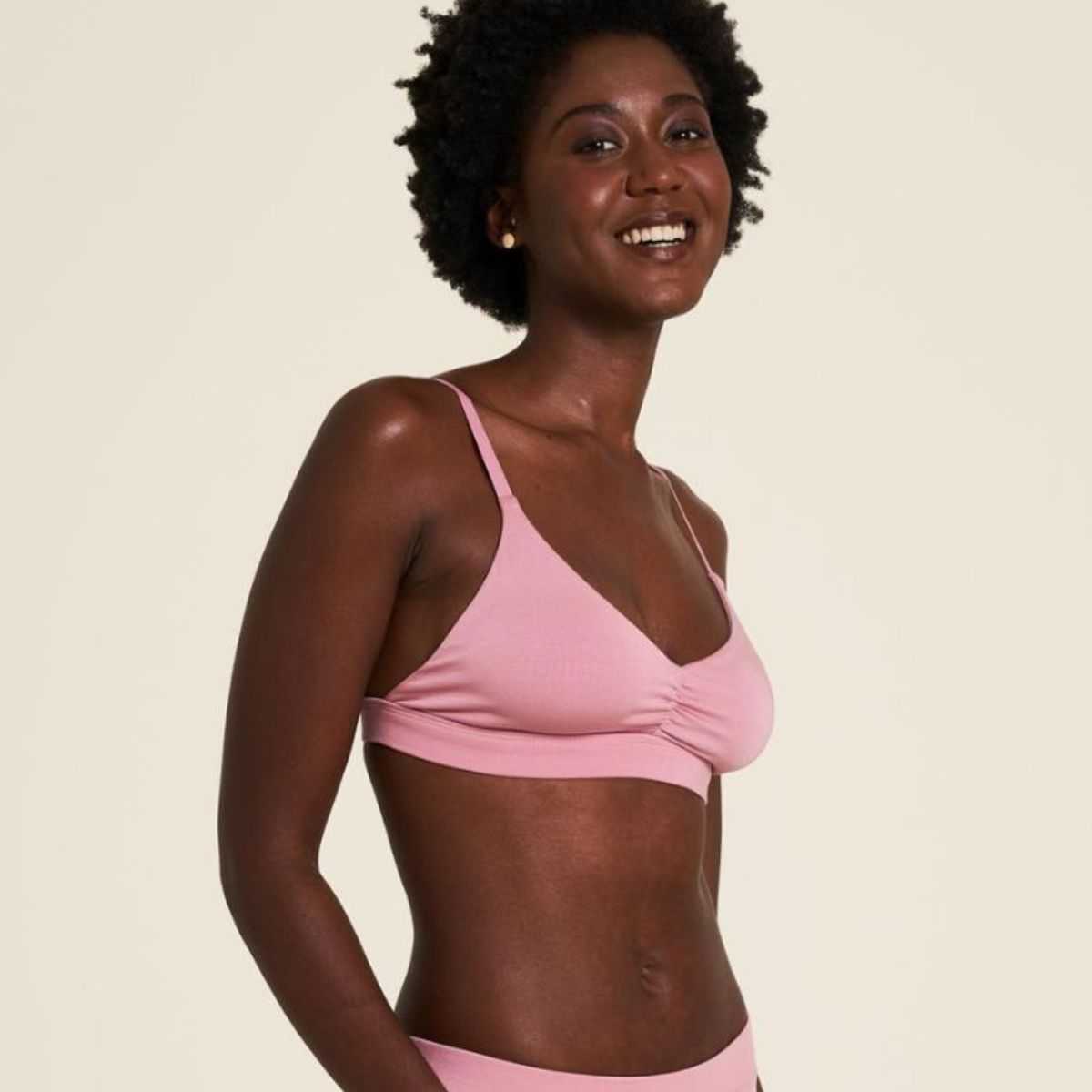 Brassière pour femme en tencel et élasthanne