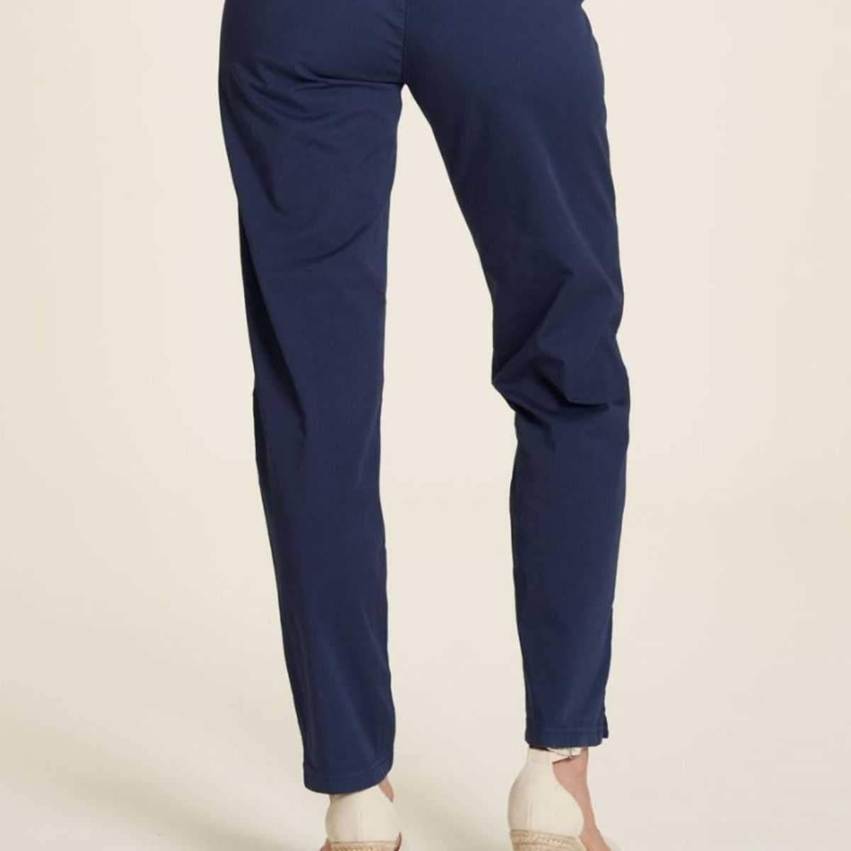 Jogger femme en jersey de coton bio avec taille élastique