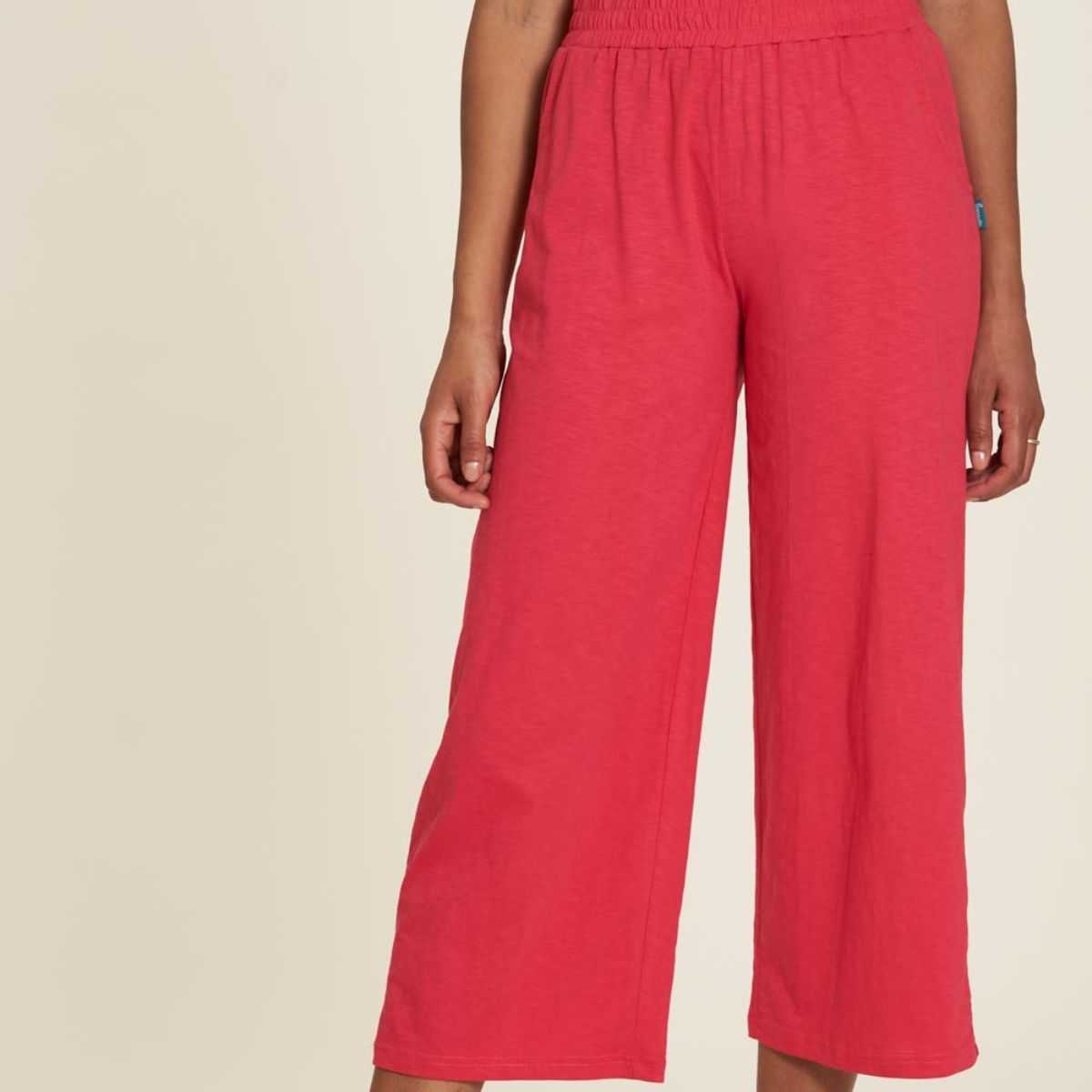 Pantalon ample pour femme en coton bio jersey