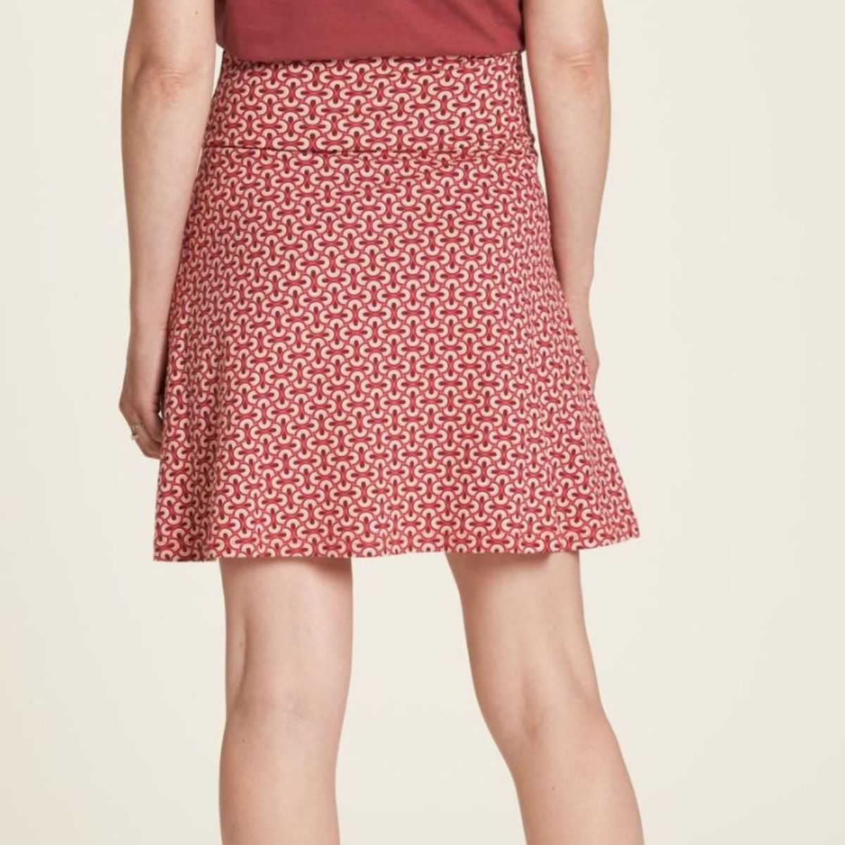 Jupe courte femme en coton bio élasthanne confortable