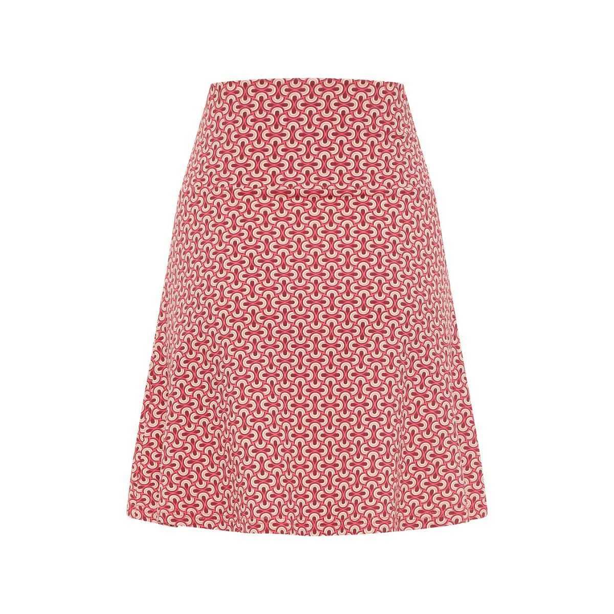 Jupe courte femme en coton bio élasthanne confortable