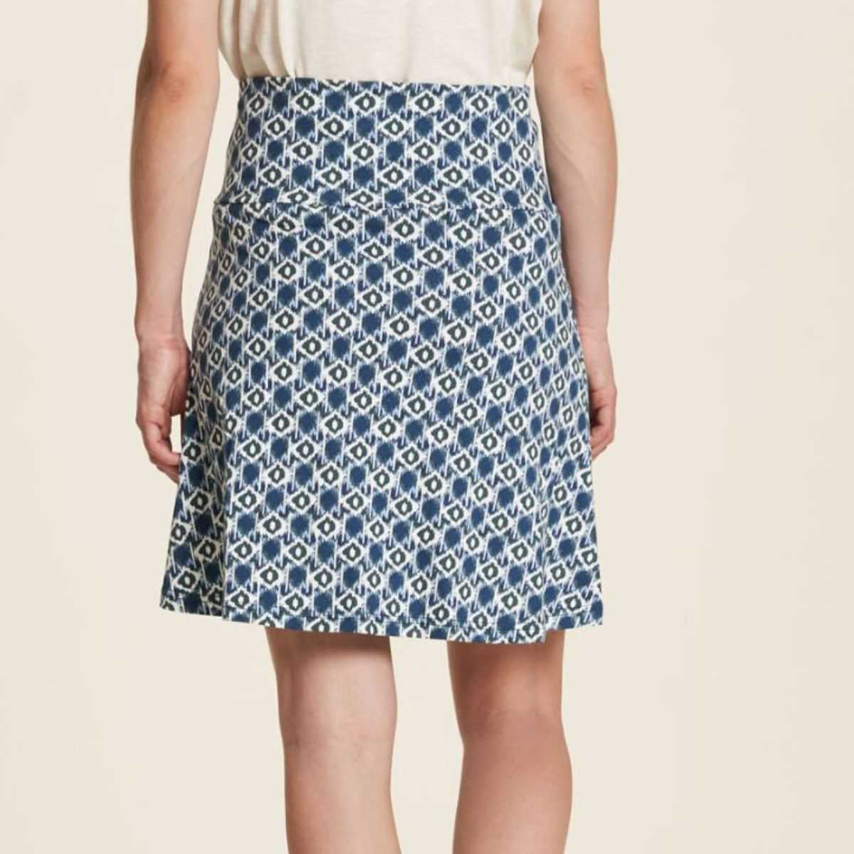 Jupe courte femme en coton bio élasthanne confortable