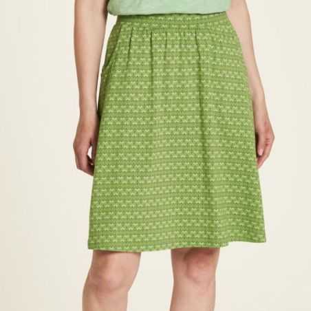 Jupe en jersey de coton bio avec poches confortable