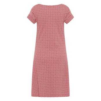 Robe femme en jersey extensible avec col cascade 5