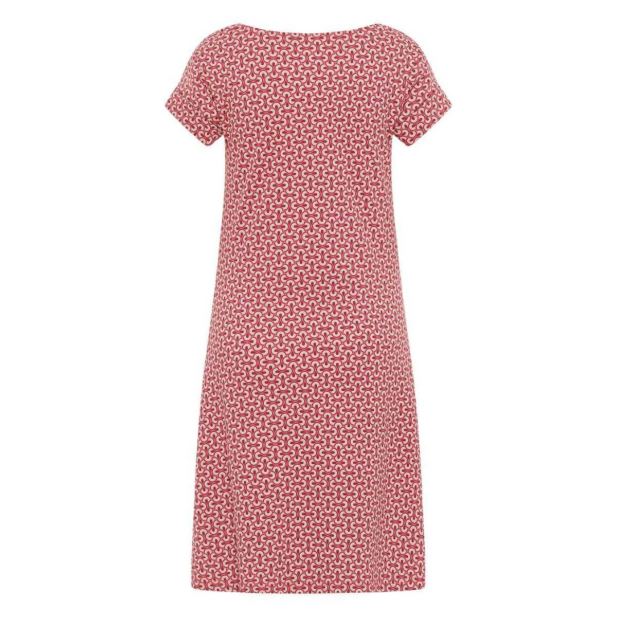 Robe femme en jersey extensible avec col cascade