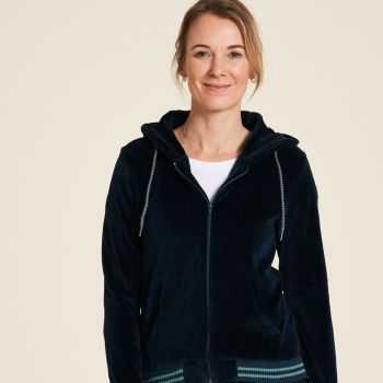 Veste femme en coton style nicki - teinte deep water 4