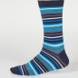 Chaussettes bambou et coton bio à rayures Chaussettes bambou et coton bio à rayures