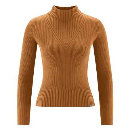 Pull Col Roulé Femme Chanvre
