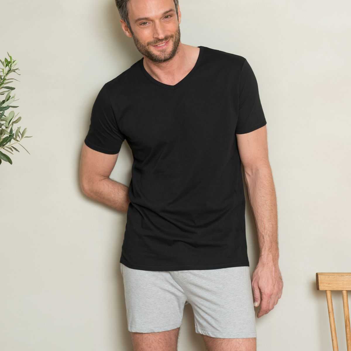 Caleçon en 100% coton bio, gris, BEN