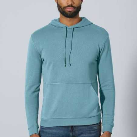 Sweat à capuche Homme en chanvre et coton bio