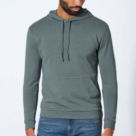 Sweat à capuche Homme en chanvre et coton bio
