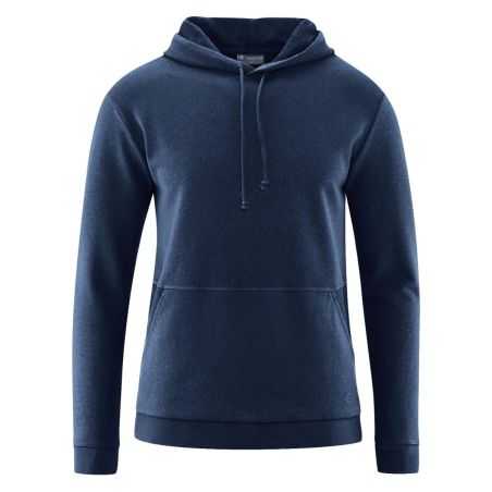 Sweat à capuche Homme en chanvre et coton bio