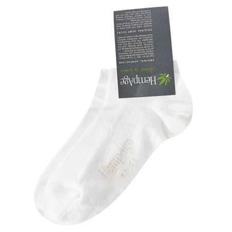 Socquettes chanvre et coton biologique