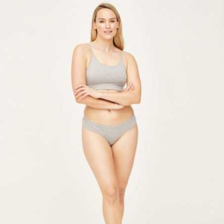 String femme noir, gris ou blanc en coton bio