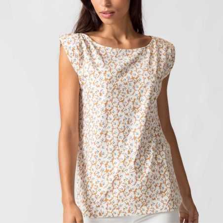 Top, t-shirt sans manches.