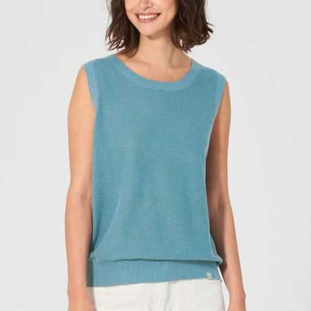 Pull sans manche écologique et moderne