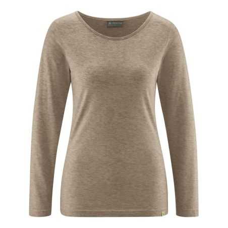 T-shirt chanvre, laine de yak et coton bio