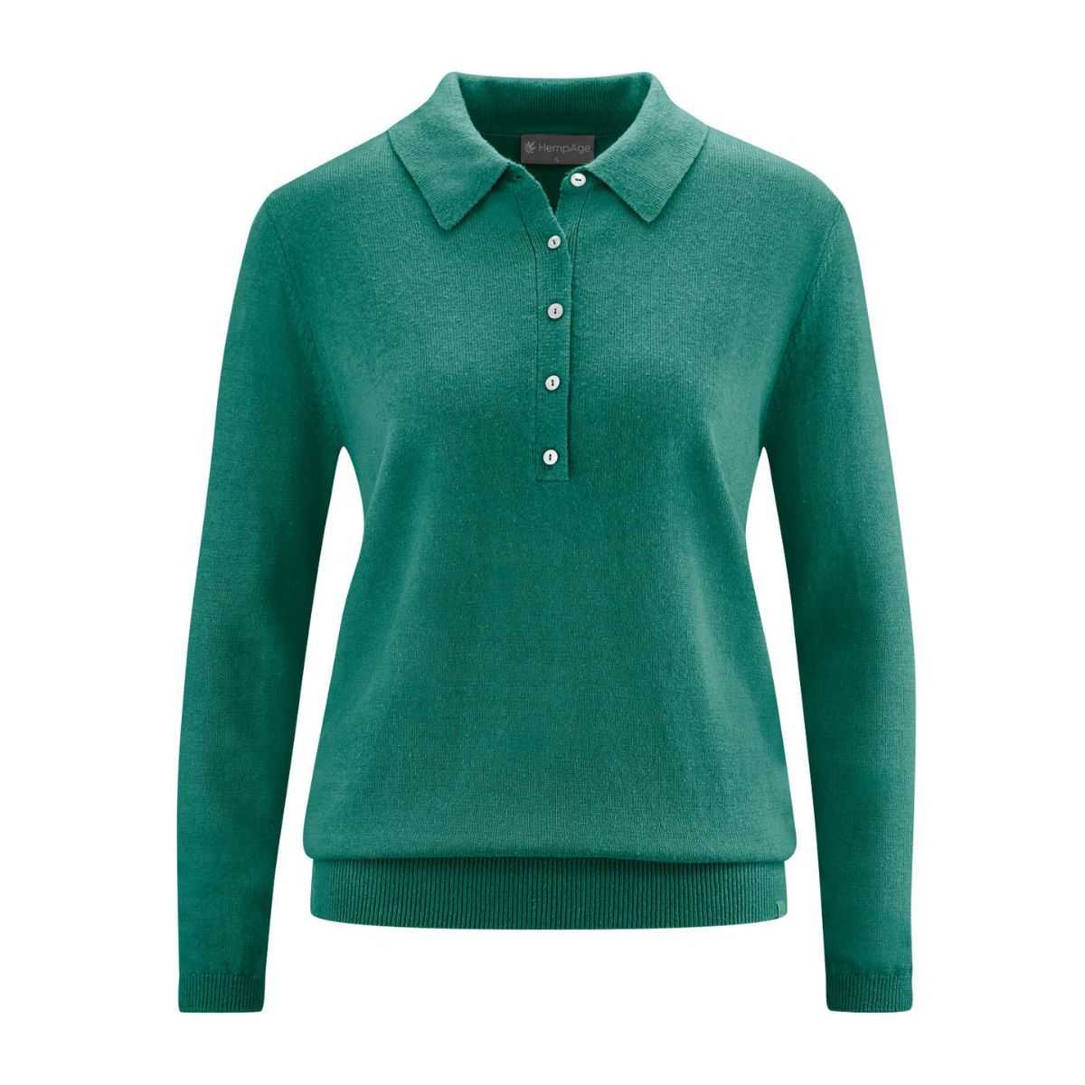 Pull, polo tricoté en chanvre et coton bio Pull, polo tricoté en chanvre et coton bio