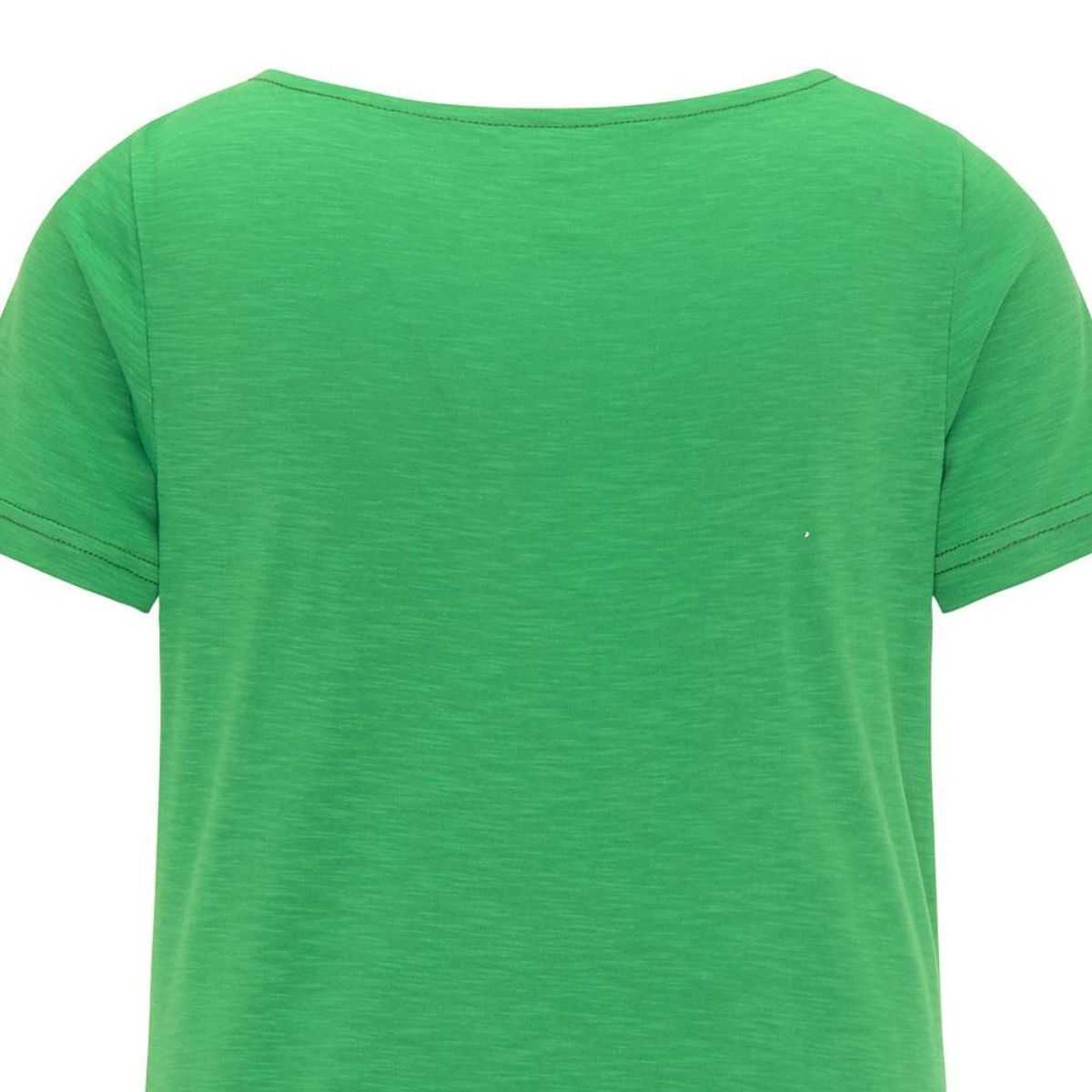 Chemisier en coton bio, col décoratif, couleur unie, GOTS
