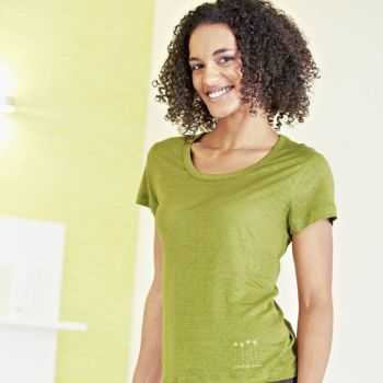 Tee-shirt femme 100% chanvre manches courtes 1