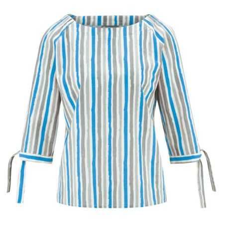 Chemisier femme manches 3/4 chanvre et coton bio