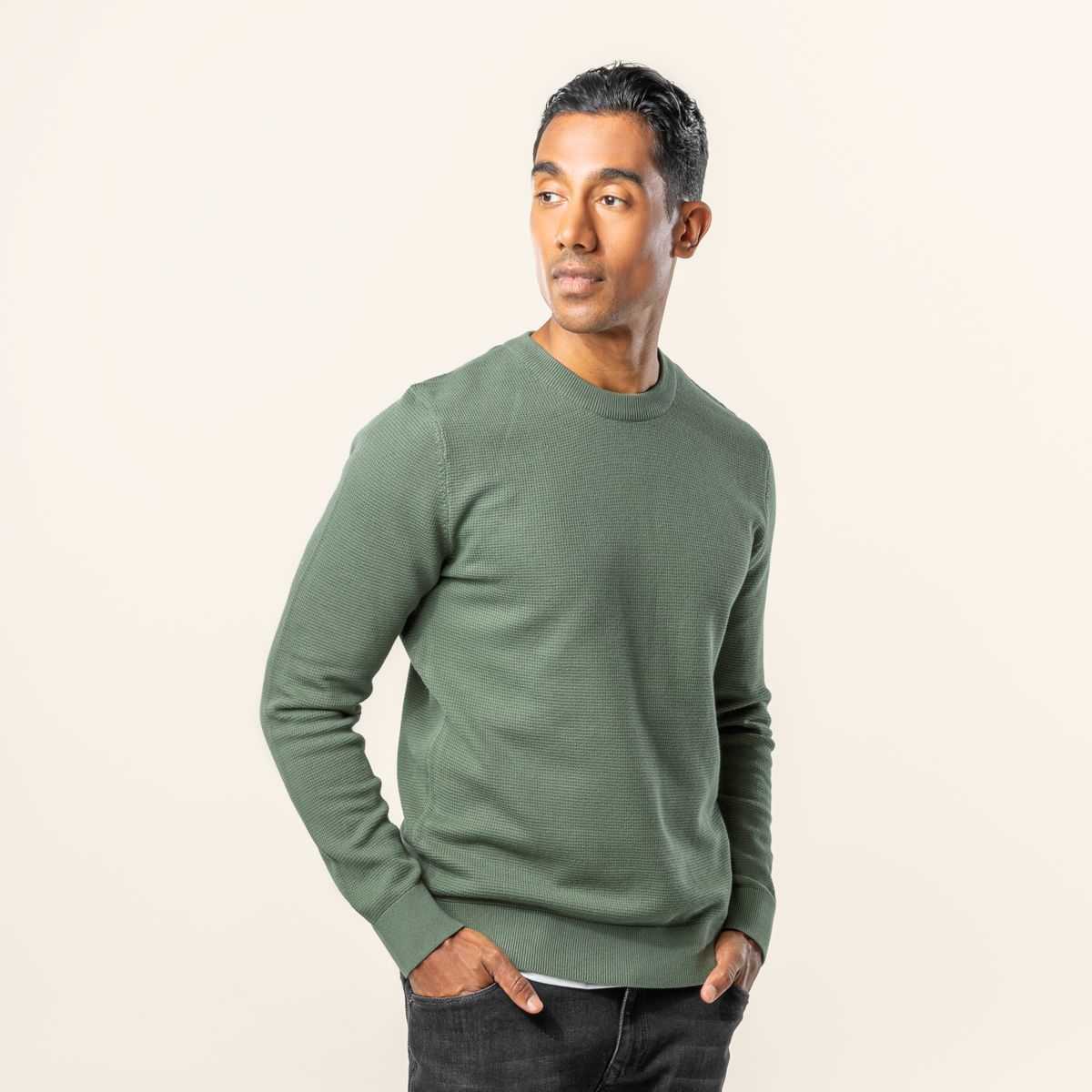 Pull "SAFIR" en 100% de coton bio, GOTS et VEGAN