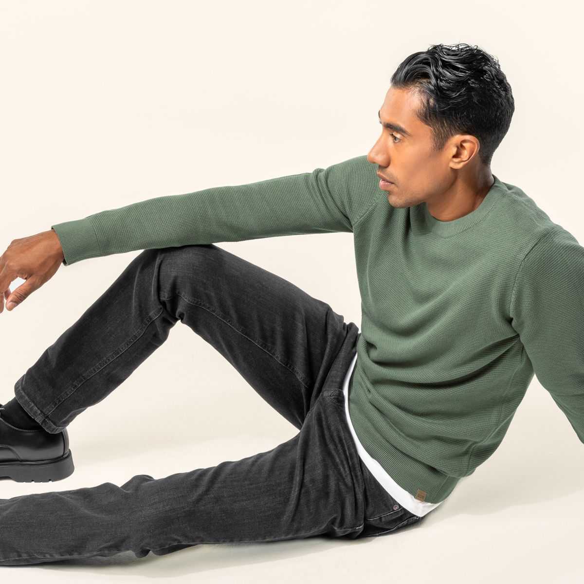 Pull "SAFIR" en 100% de coton bio, GOTS et VEGAN