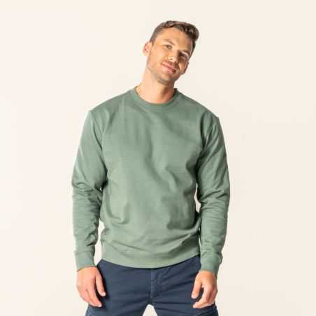 Sweatshirt "SALVO" en 100% de coton bio, GOTS et VEGAN