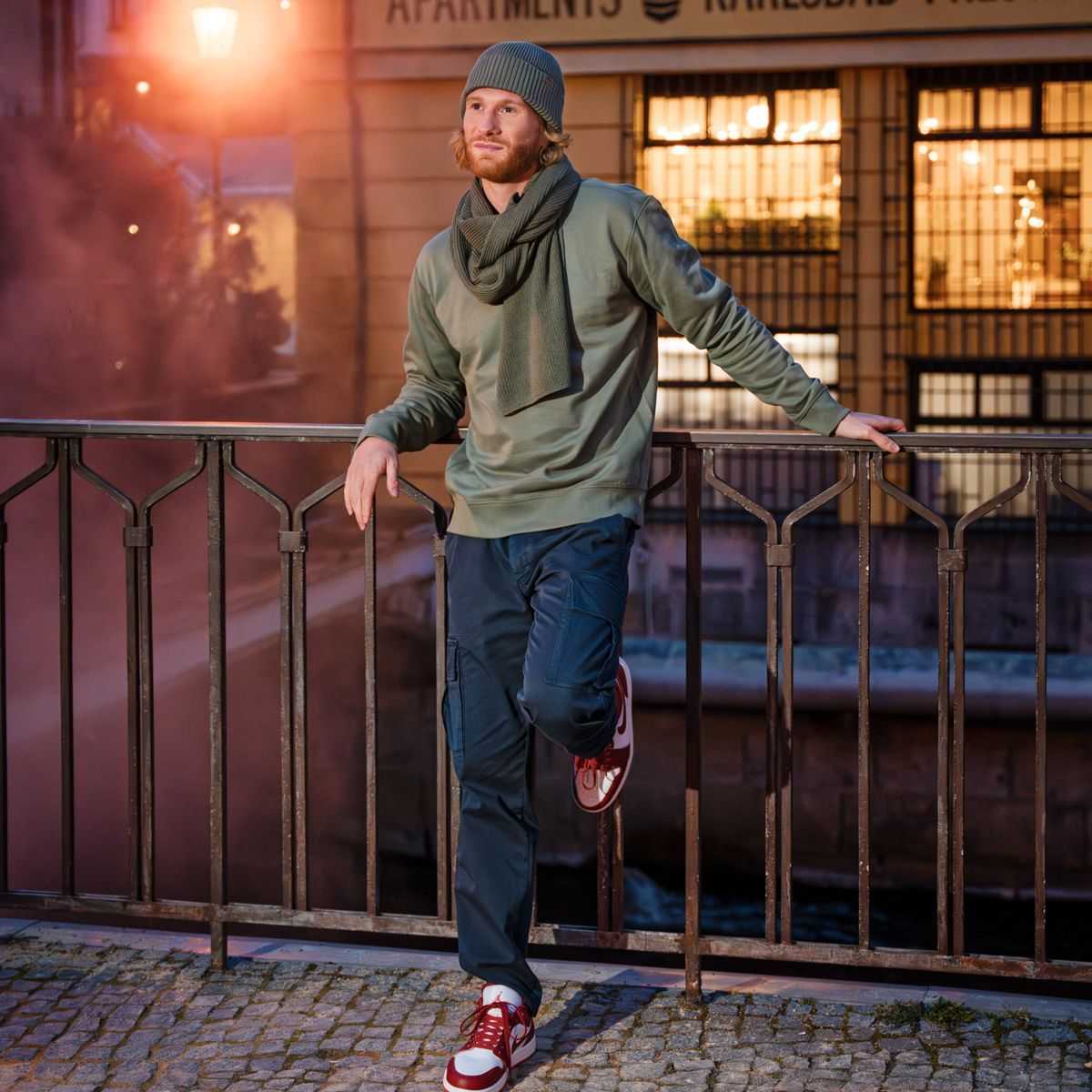 Sweatshirt "SALVO" en 100% de coton bio, GOTS et VEGAN