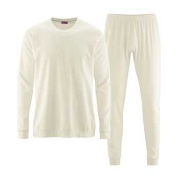 Sesto Senso Pyjama Militaire Long Coton Pour Homme Manches Longues