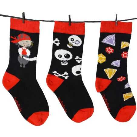 Chaussettes enfant pirate